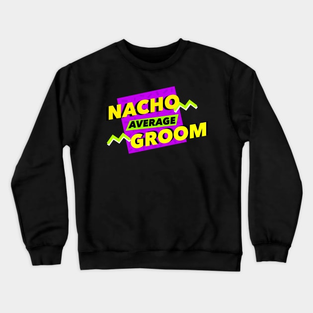 Nacho Purple Crewneck Sweatshirt by michaelatyson